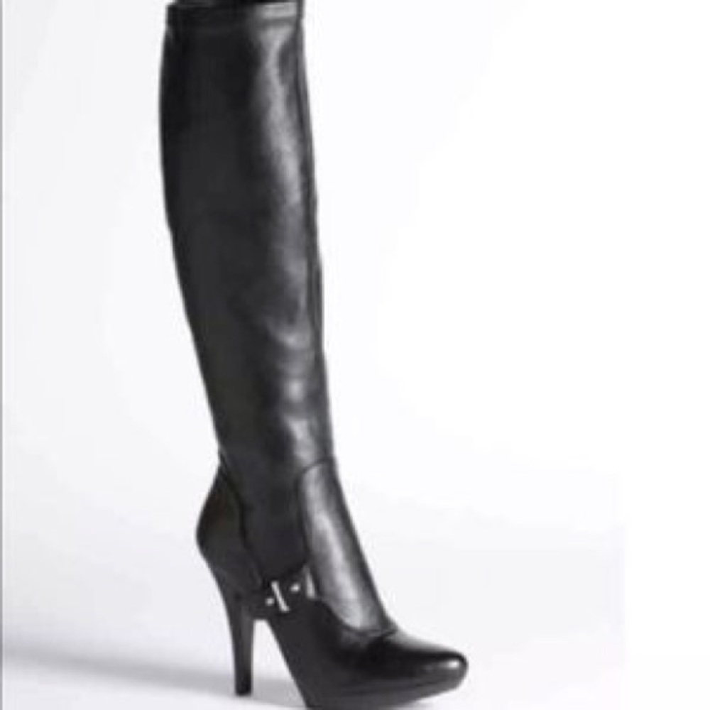 Nine West Heeled Leather Boots